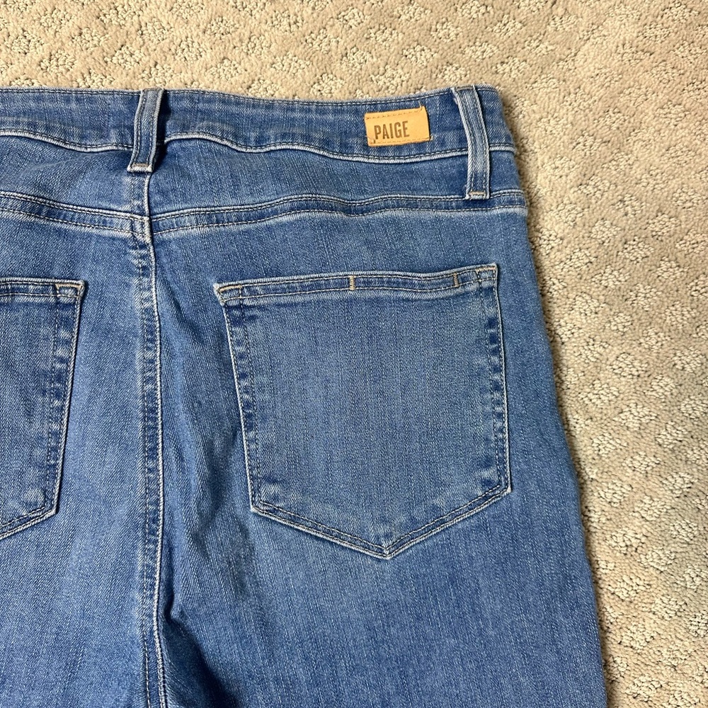 Sz 29 Paige Hoxton Slim Myla Wash stretch straight leg - Picture 5 of 10